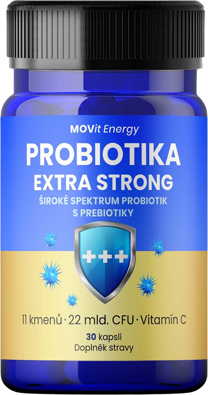 MOVit Energy Probiotika Extra Strong 30 kapsúl