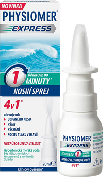Physiomer Express hypertonický nosný sprej 20 ml