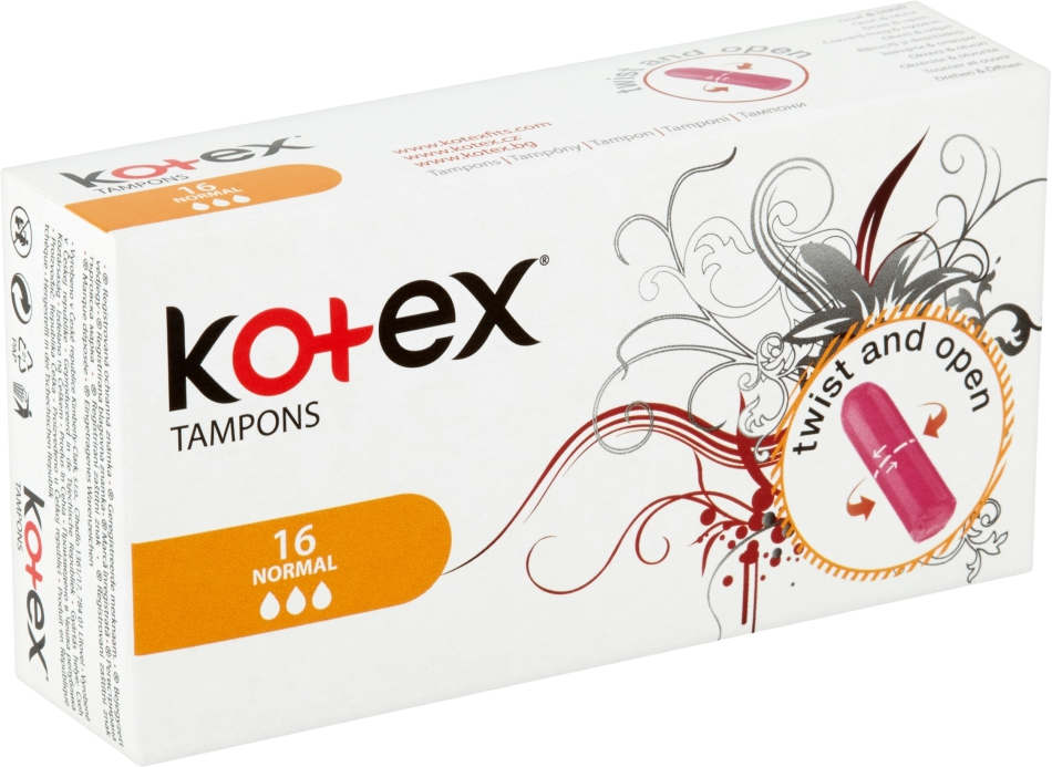 Kotex® Tampóny Normal 16 ks