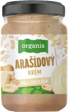 Organis Arašidový krém s bielou čokoládou 920 g