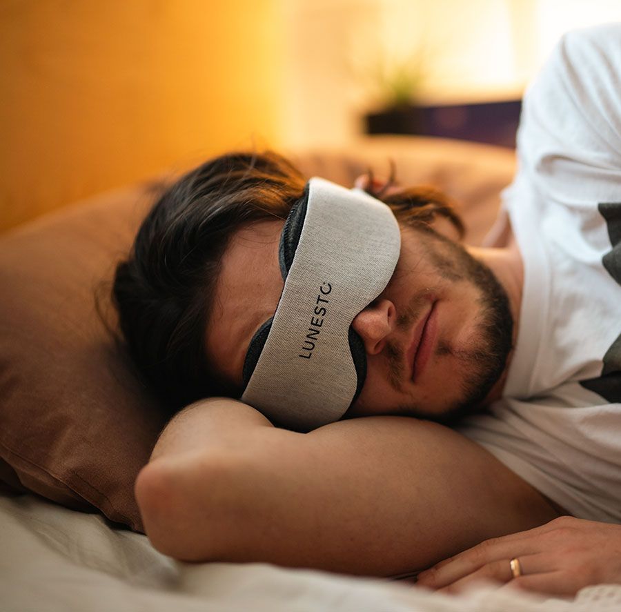 Lunesto Maska na spanie anatomicky tvarovaná