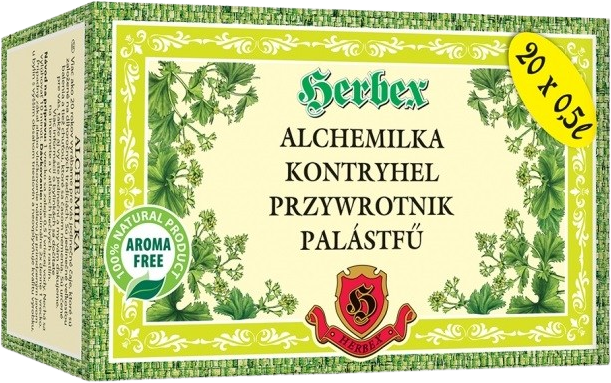 Herbex Alchemilka žltozelená vňať 20 x 3 g