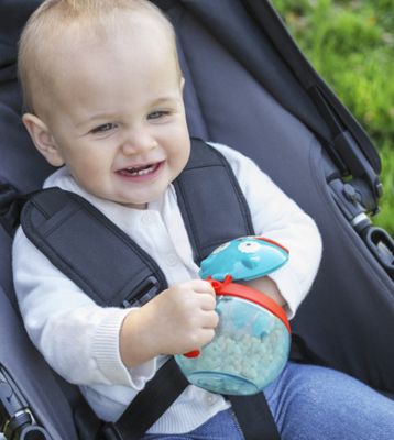 Skip Hop Zoo Nádoba na sušienky - Sovička 12m+ 222 ml
