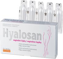Dr.Muller HYALOSAN vaginálne čapíky s kyselinou hyalurónovou 10 ks