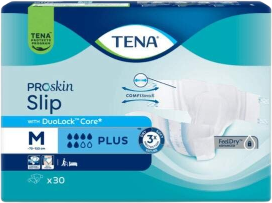 Tena Slip Plus M inkontinenčné nohavičky 30 ks