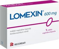 Lomexin 600 mg, Mäkká vaginálna kapsula 1 ks