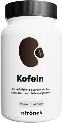 Citronek Kofeín z Guarany 60 kapsúl
