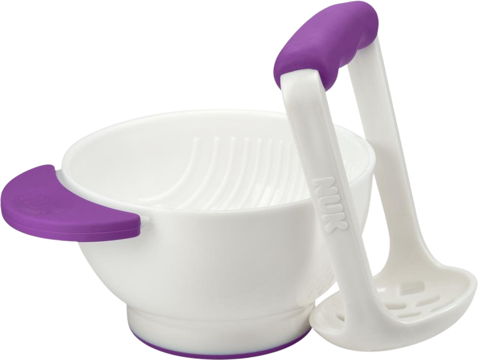 Nuk Miska + puree mačkátko na ovocie a zeleninu