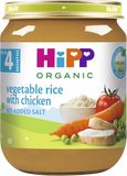 HiPP BIO Zelenina a ryža s kuracím mäsom 125 g