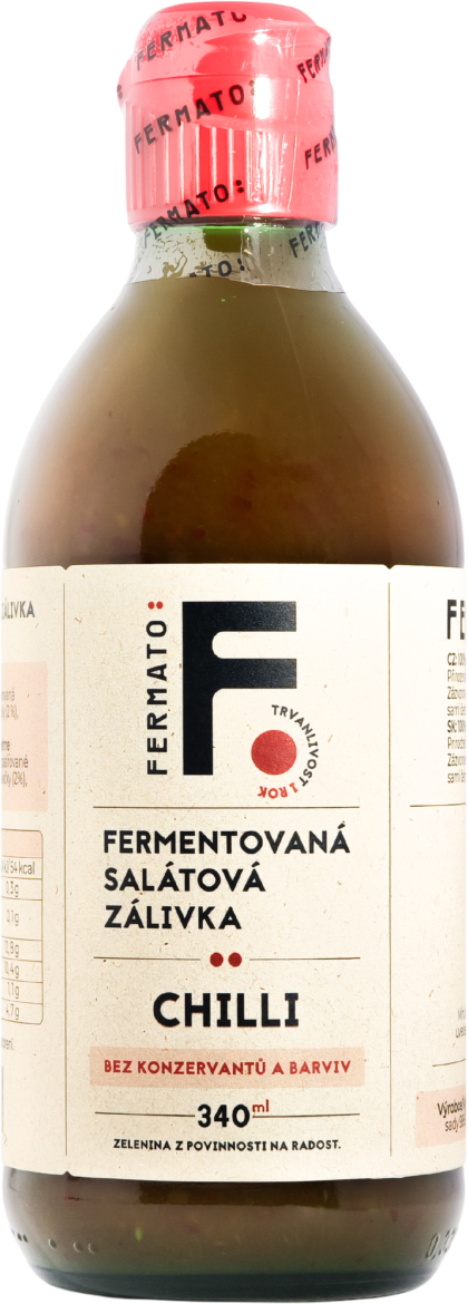 Fermato Fermentovaná šalátová zálivka - Chilli 340 ml