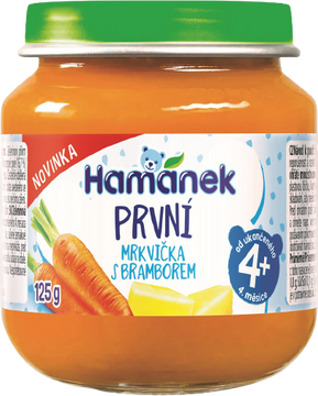 Hamánek Prvá mrkva so zemiakmi 125 g