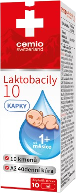 Cemio Laktobacily 10 kvapky 10 ml
