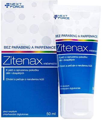 Zitenax Krémpasta na liečbu zaparenín 50 ml