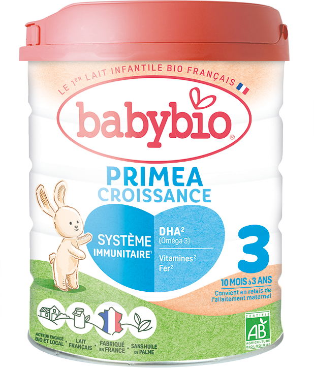 Babybio Primea 3 batoľacie dojčenské bio mlieko 800 g