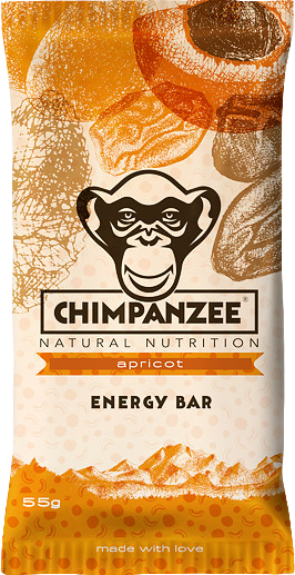 Chimpanzee Energy bar Apricot 55 g