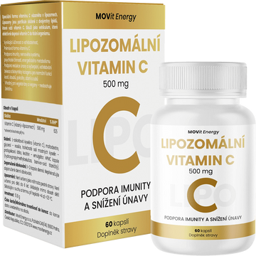 MOVit Energy Lipozomálny Vitamín C 500 mg 60 kapsúl