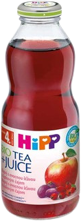 HiPP Čaj&Ovocie Šípkový čaj a šťava z červ.plodov 500 ml