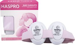Haspro BABY slúchadlá na uši ružová