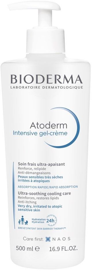Bioderma Atoderm Intensive gél-krém pre suchú a atopickú pokožku 500 ml
