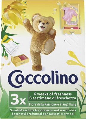 Coccolino vonné vrecká passion fruit 3 ks