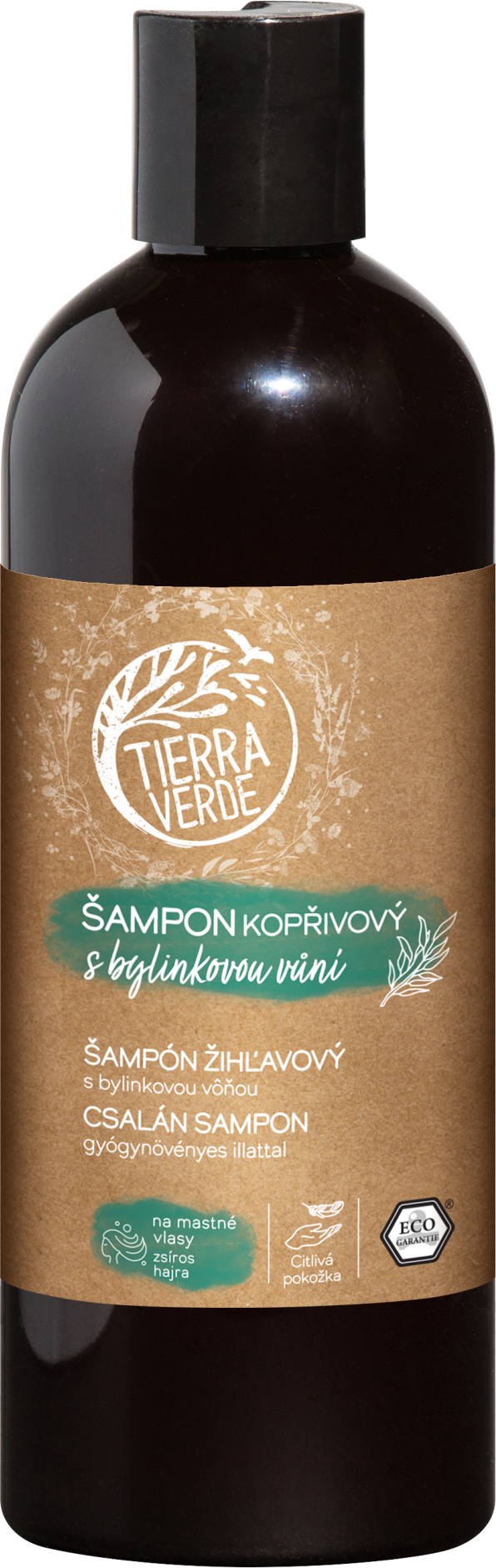 Tierra Verde Šampón žihľavový s bylinkovou vôňou 500 ml