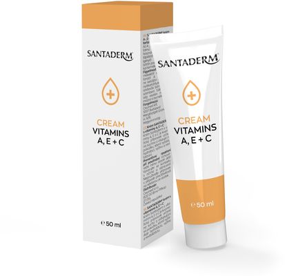 Santaderm krém s A, E+C vitamínmi na suchú a odlupujúcu sa pokožku 50 ml