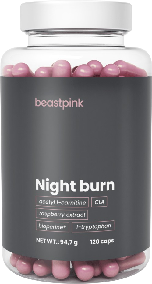 BeastPink Night Burn 120 kapsúl