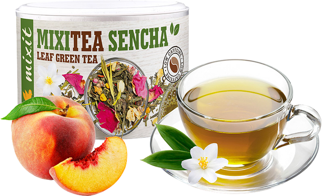 Mixit Zelený čaj Senza Broskyňa 65 g