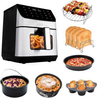 Tesla AirCook DualHeat QD65 XXL - multifunkčná duálna digitálna teplovzdušná fritéza