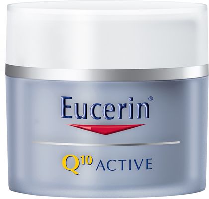 Eucerin Q10 ACTIVE Nočný krém proti vráskam regeneračný na citlivú pokožku 50 ml