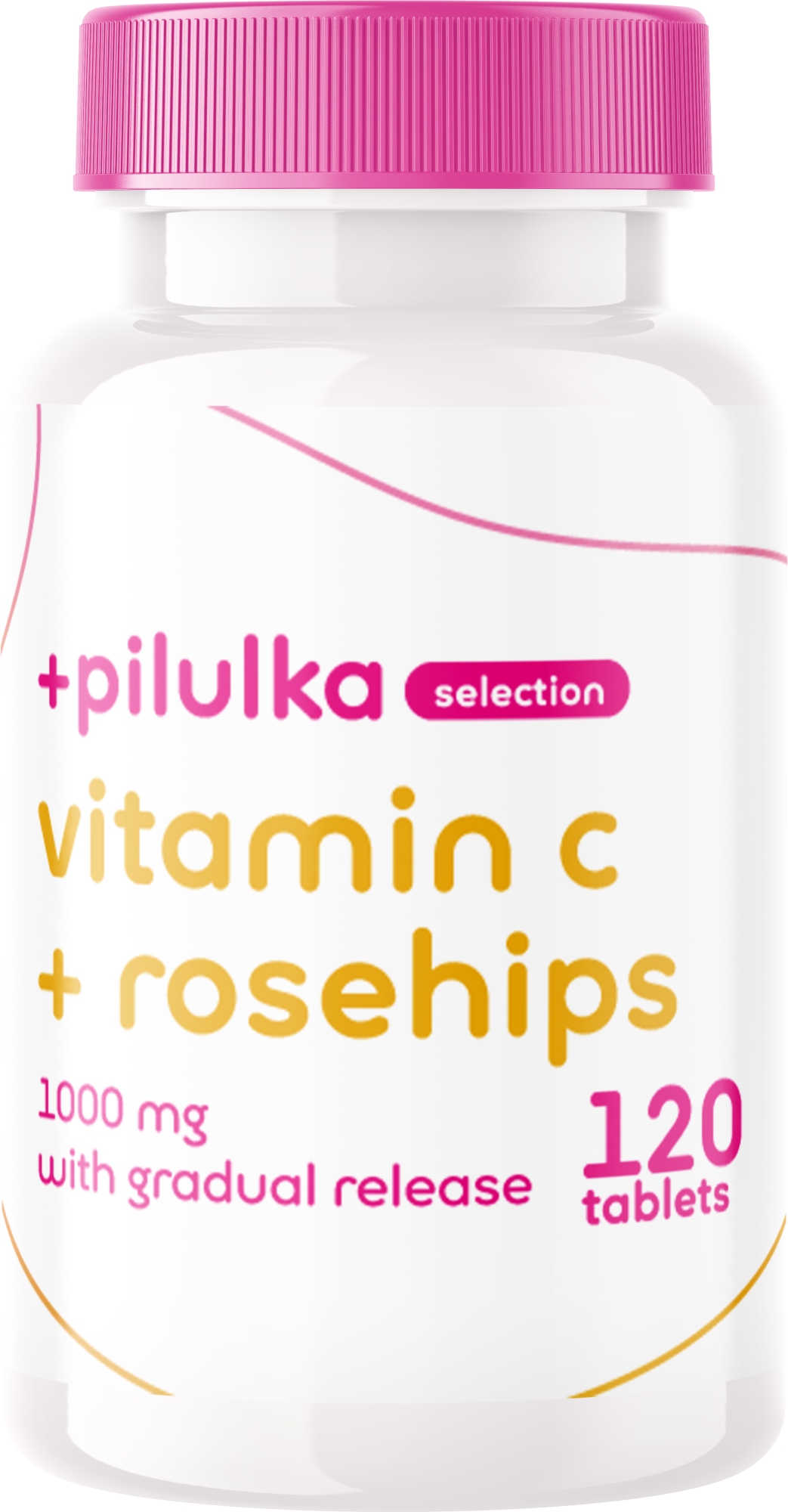 Pilulka Selection Vitamín C 1000 mg so šípkami s postupným uvoľňovaním 120 tabliet