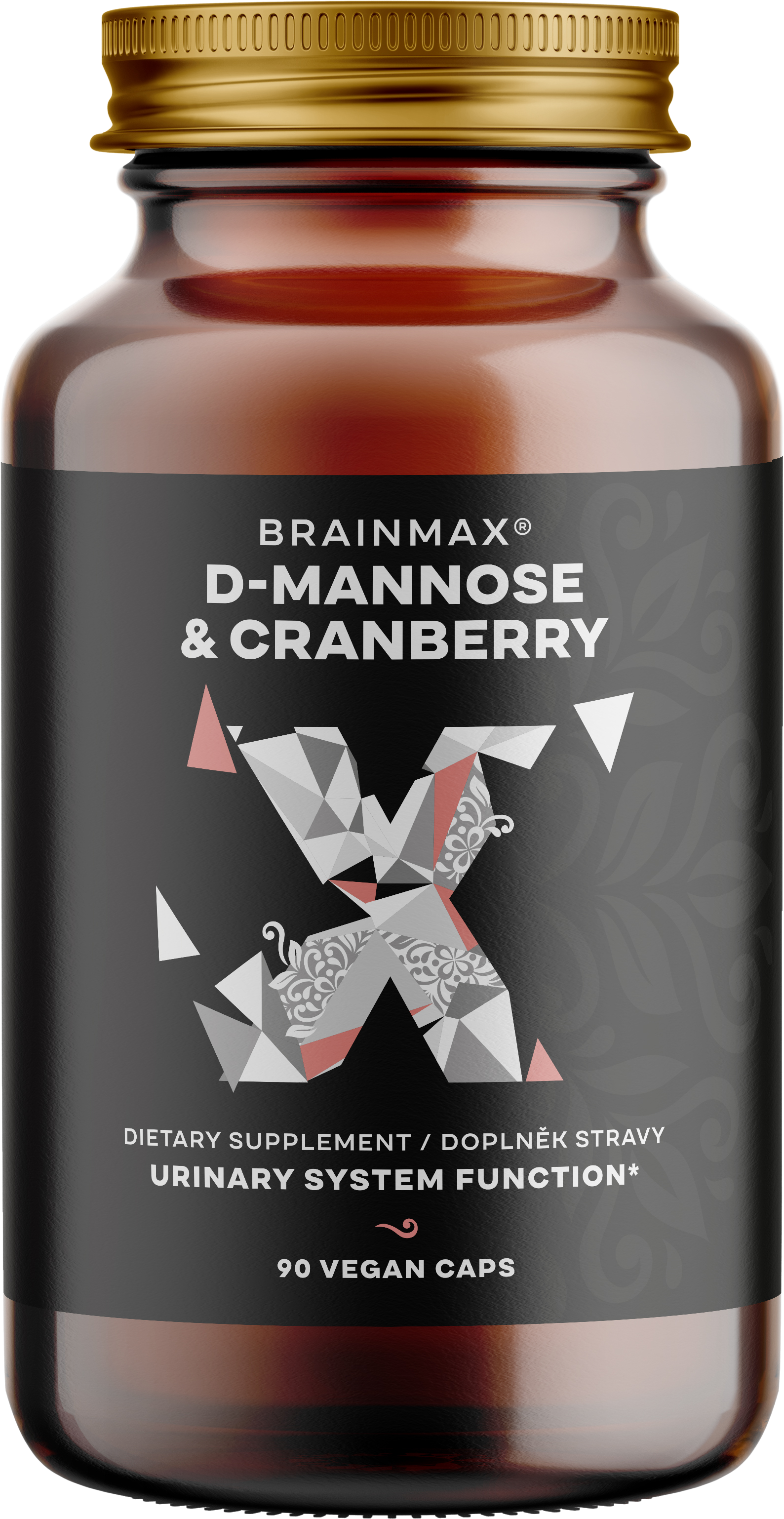 BrainMax D-Mannose & Cranberry 90 kapsúl