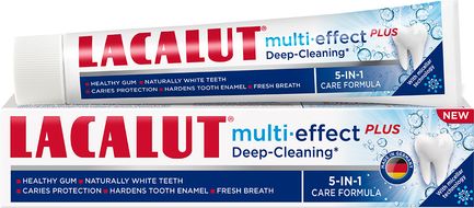 Lacalut Multi effect Plus Micelárna zubná pasta 75 ml