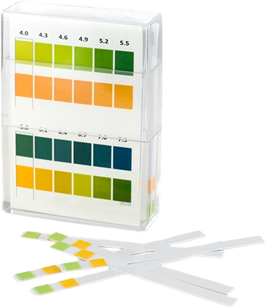 Kompava Indikačný papierik prúžky testovanie pH moču 100 ks