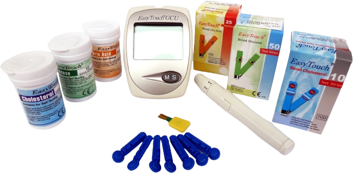 EasyTouch Cholesterol meter + prúžky SET