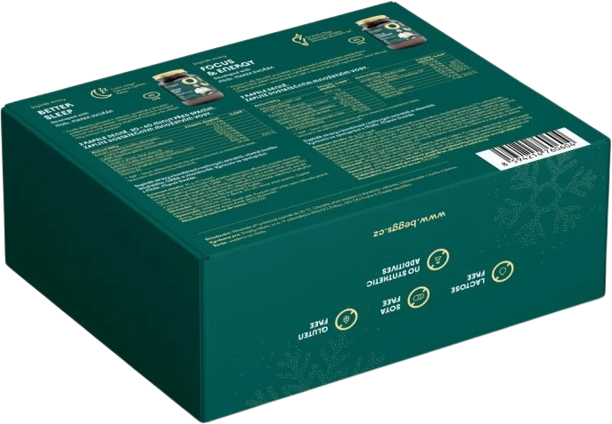 Beggs Developed with MUDr. Marek Dvořák - Better Sleep 60 kapsúl + Focus and Energy 60 kapsúl