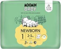 Moomin baby 1 Newborn 2–5 kg, eko plienky 25 ks