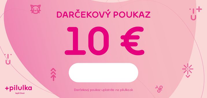 Pilulka Darčekový poukaz 10 €
