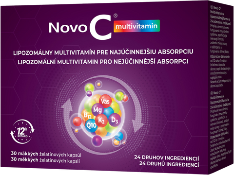 Novo C Multivitamín lipozomálny 30 kapsúl