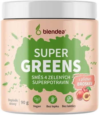 Blendea Supergreens broskyňa 90 g