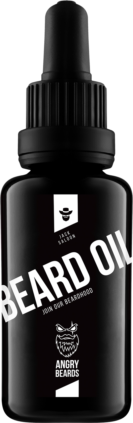 Angry Beards Olej na fúzy Jack Saloon 30 ml