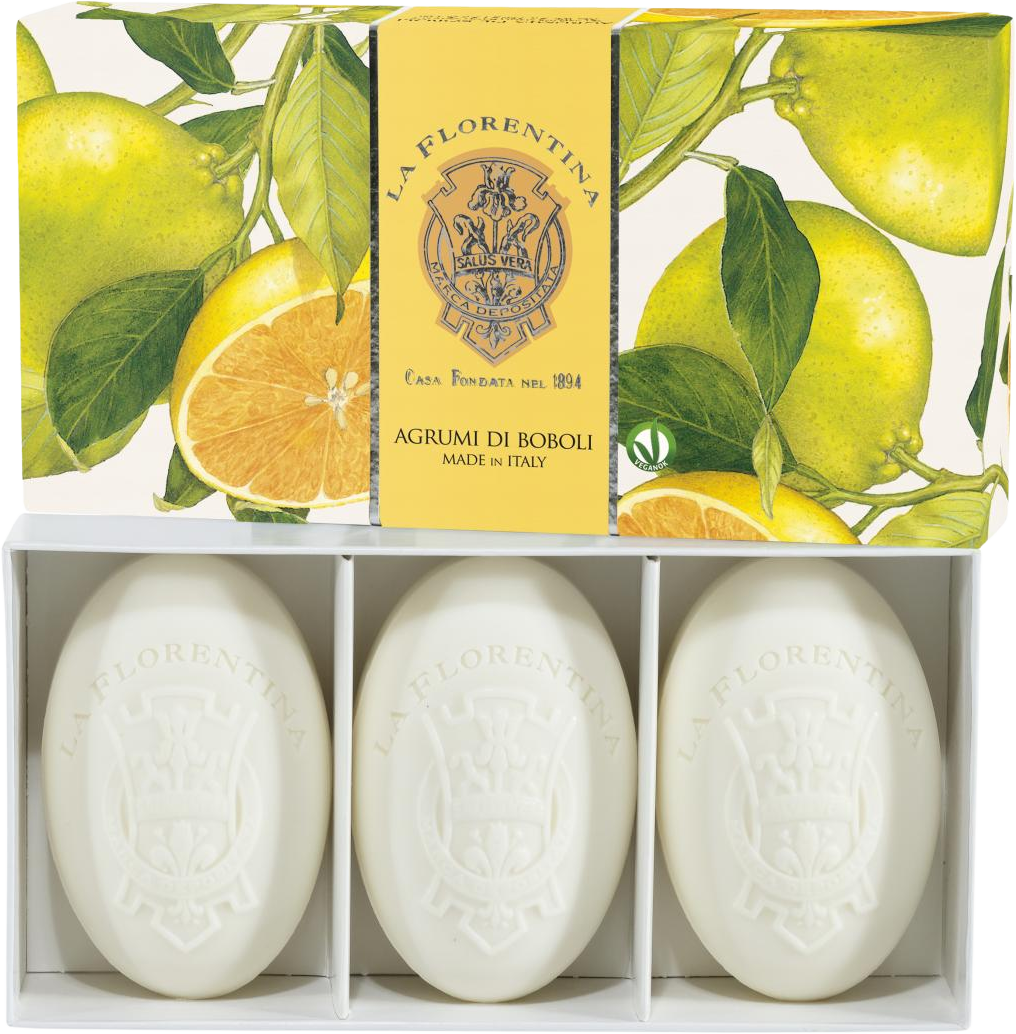 La Florentina Kazeta mydiel Agrumi di Boboli 450 g