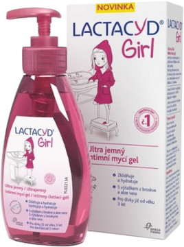 Lactacyd Girl intímny čistiaci gél 200 ml