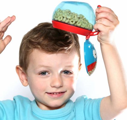 Skip Hop Zoo Nádoba na sušienky - Sovička 12m+ 222 ml