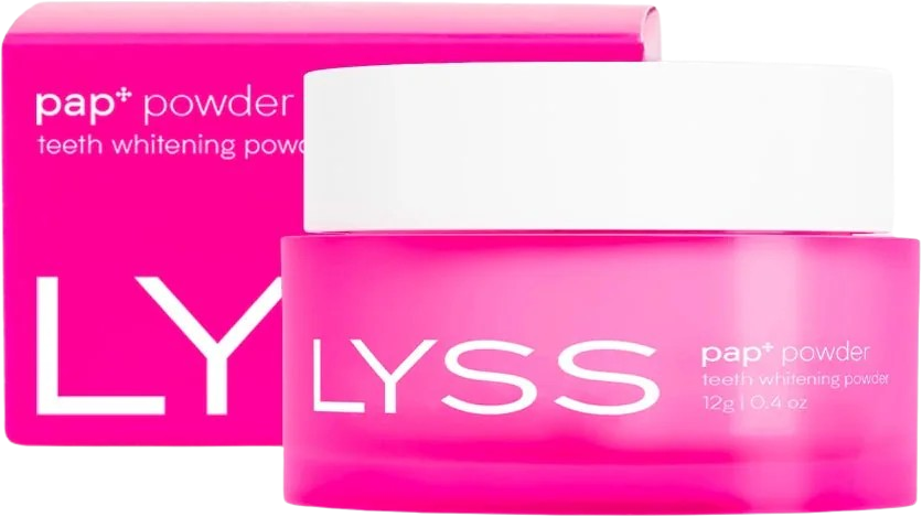 Lyss PAP+ Bieliaci púder na zuby 12 g