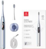 Oclean X Pro Digital Silver sonická kefka, strieborný