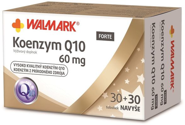 Walmark Koenzym Q10 Forte 60mg 30+30cps navyše