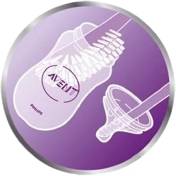 Philips Avent Kefka na fľašu a cumlík