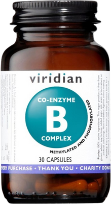Viridian Co-enzyme B Complex 30 kapsúl