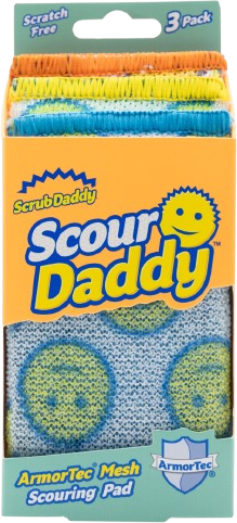 Scrub Daddy Scour Daddy - čistiace vankúšiky 3 ks